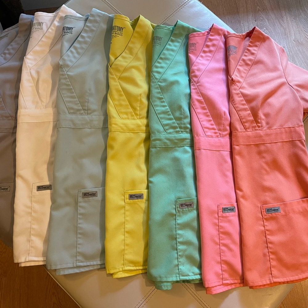 Greys Anatomy Scrub Tops XXS